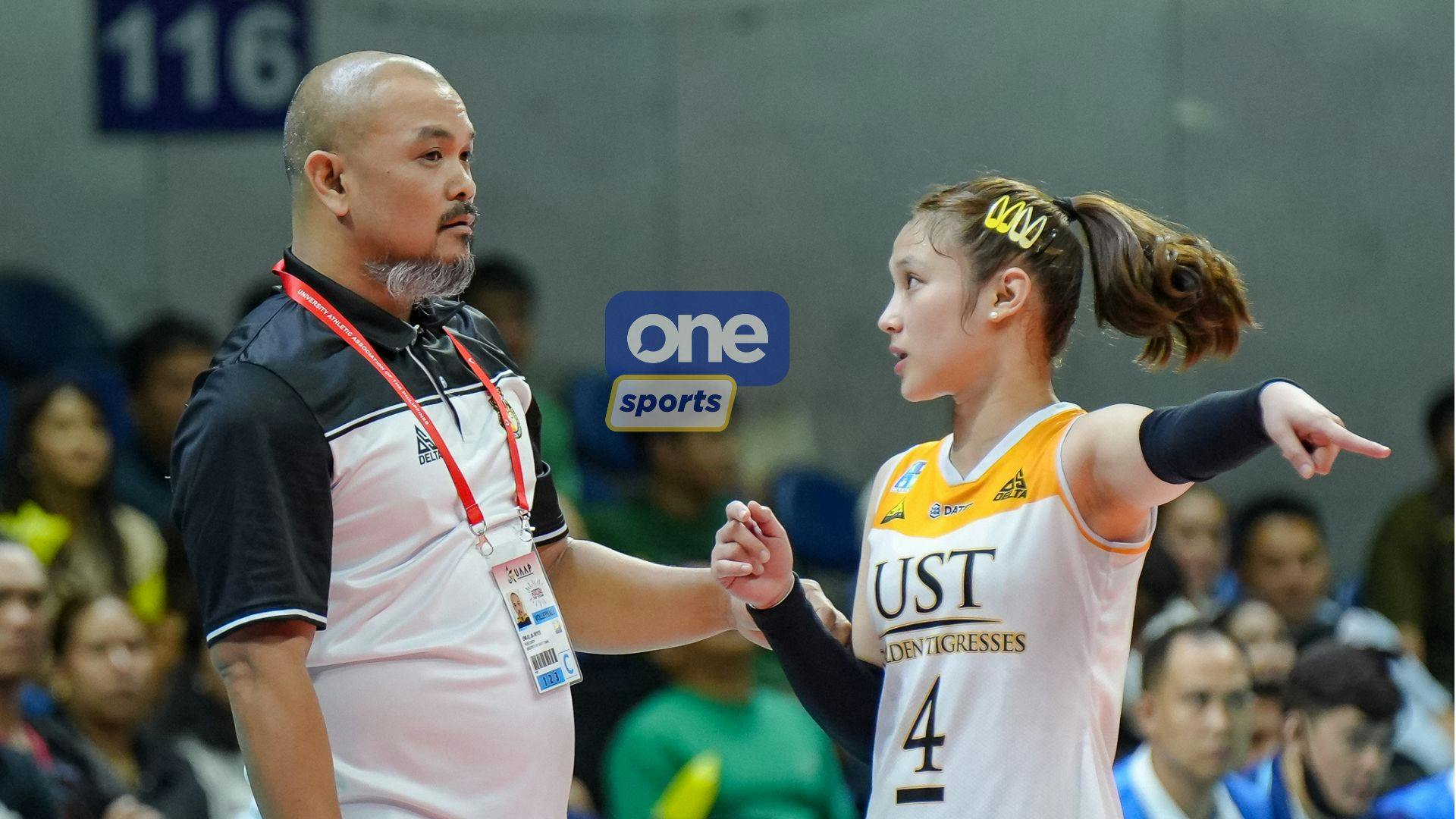 Blessing in disguise? Kungfu Reyes, Bernadett Pepito give their honest take on UST’s late match vs. Adamson